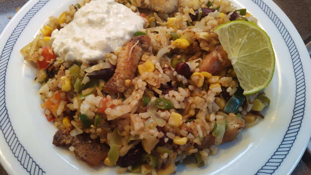 Mexicaans gebakken rijst