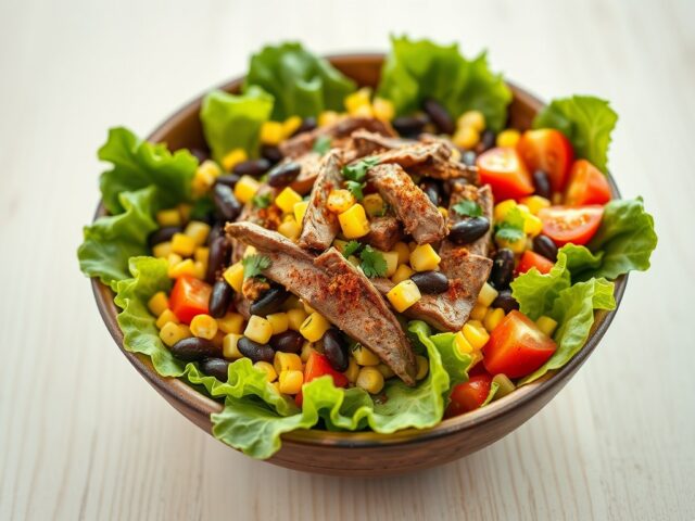 Mexicaanse maaltijdsalade