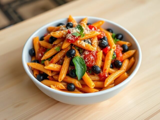 Mezze penne speziata