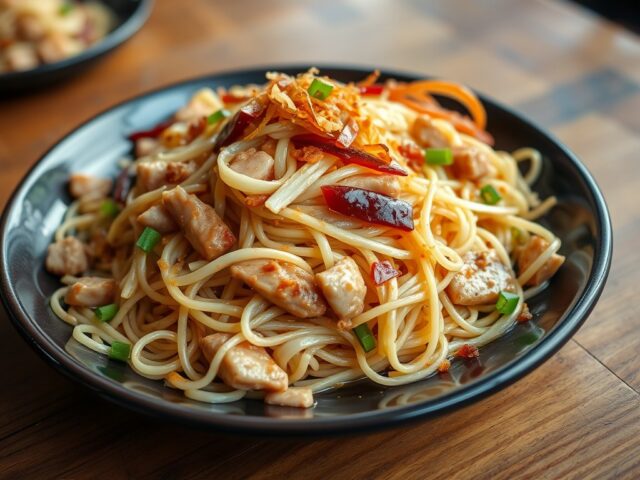 Mihoen Goreng met Spitskool
