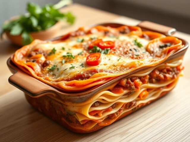 Mijn oosterse lasagna