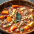 Minestronesoep met gerst