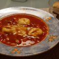 Minestronesoep met Wieringer bonen en tortellini