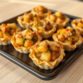 Mini hartige ovenschoteltjes