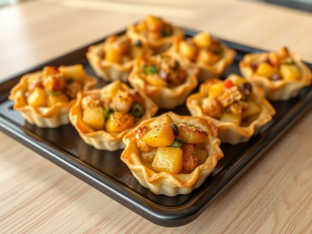 Mini hartige ovenschoteltjes