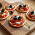 Mini Pizza met Tomaten