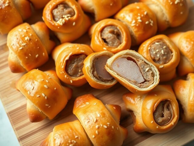 Mini-saucijzenbroodjes