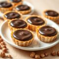 Minihazelnoot-chocoladetaartjes