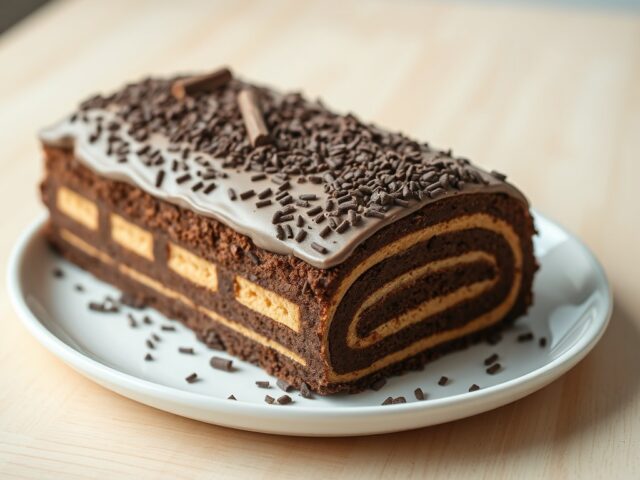 Mocca biscuitcake