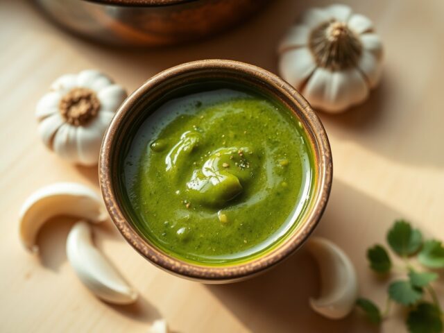 Mojo verde – groene canarische saus