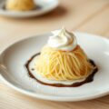 Monte bianco kastanje dessert