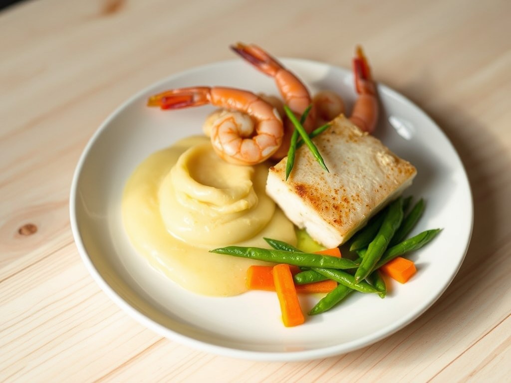 Mosterdpuree op zoek naar……, AI-gegenereerde illustratie