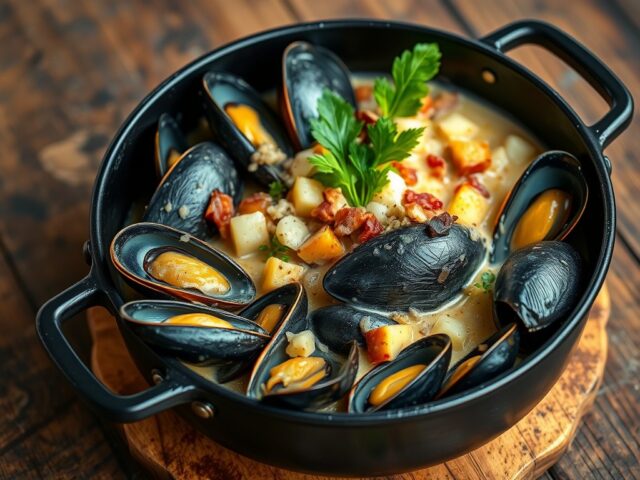 MOULES DE CIDRE CÔTE OUEST