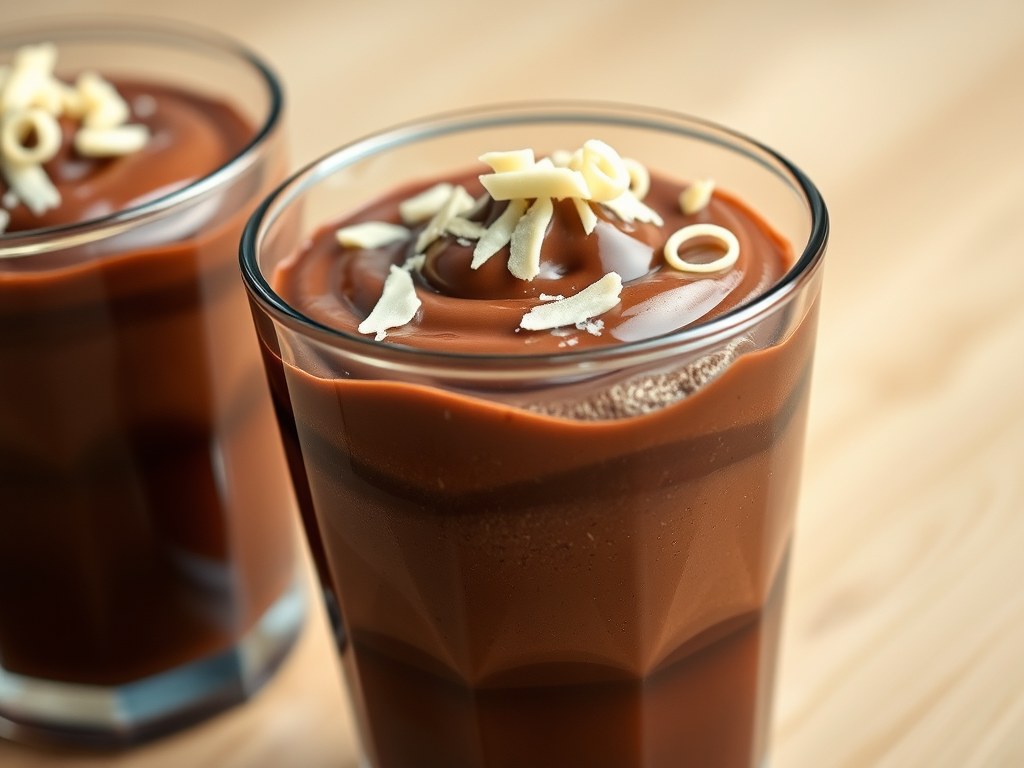 Mousse au Chocolat, AI-gegenereerde illustratie