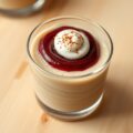 Mousse van gerookte makreel met rode biet, yoghurt