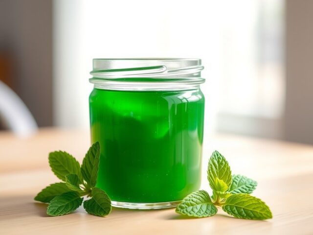 Munt (mint ) jelly sauce