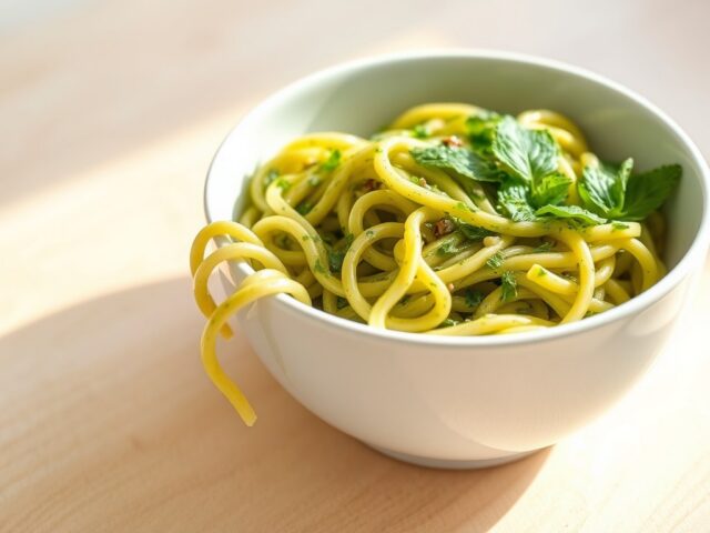 Muntsaus voor pasta