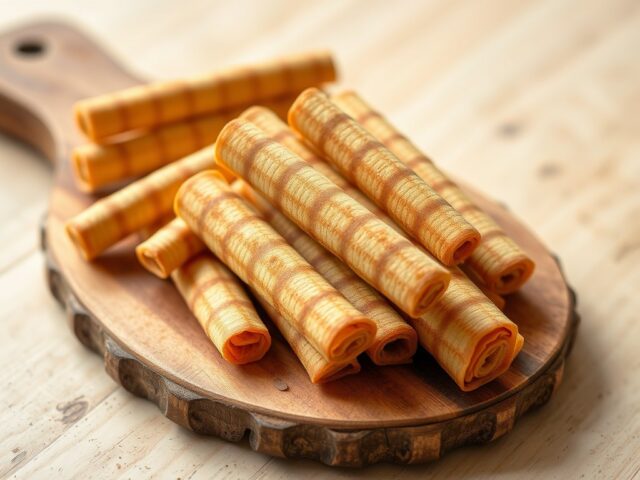 Nieuwjaars rolletjes of knijpertjes