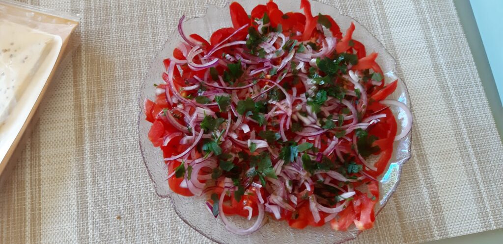 Noord Afrikaanse tomatensalade