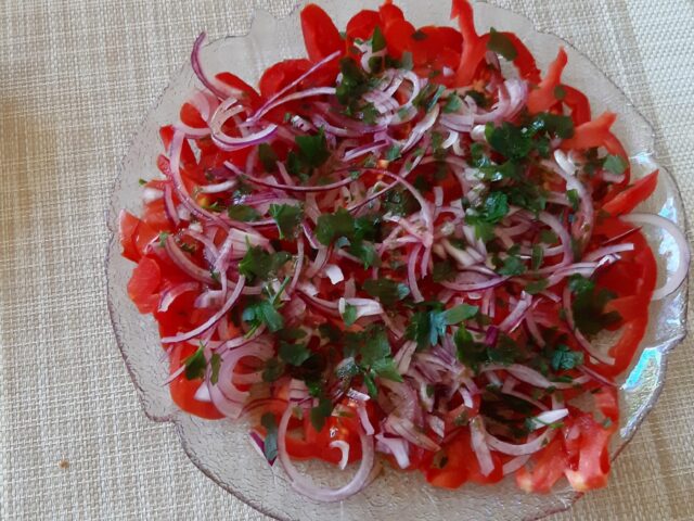 Noord Afrikaanse tomatensalade