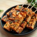 Noorse zalm kebab