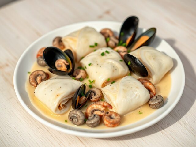 Normandische tongrolletjes