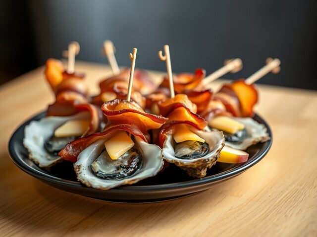 Oesters met appel