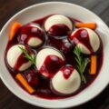Oeufs Bourguignonne (Eieren in Rode Wijn Saus)