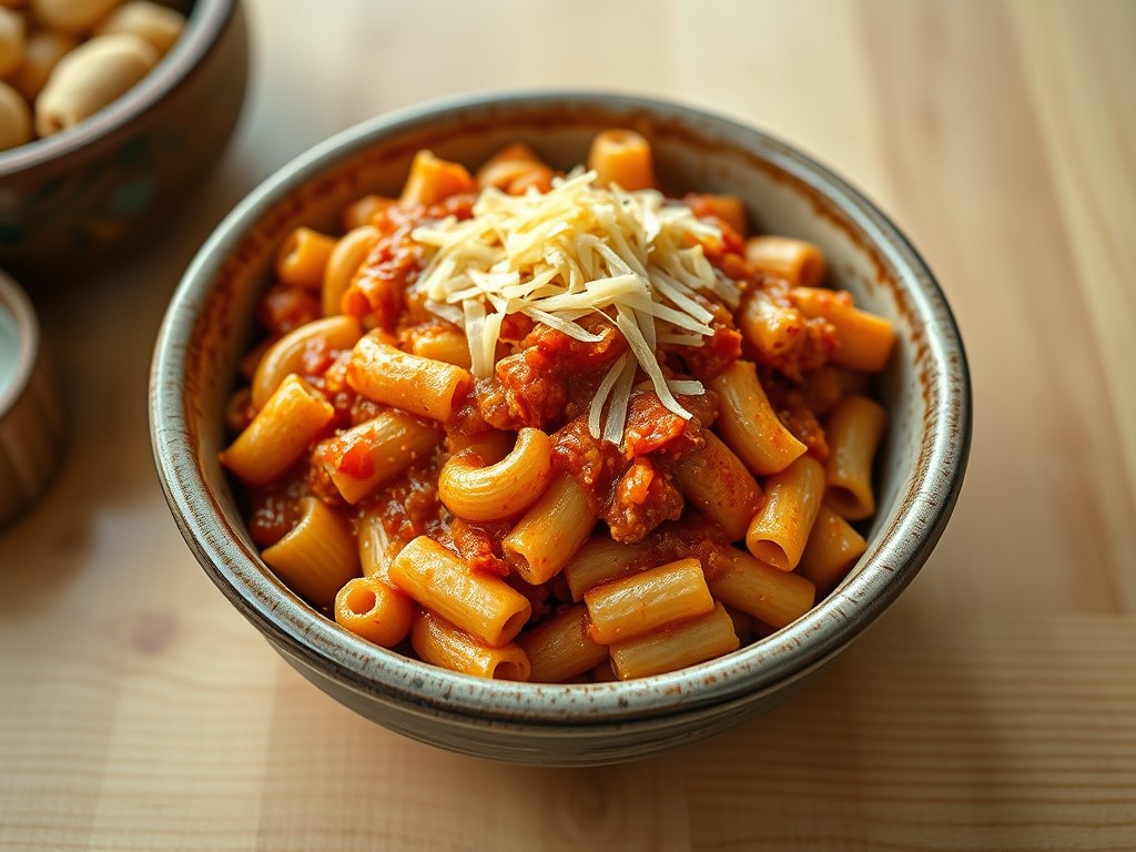 Oma’s macaroni, AI-gegenereerde illustratie