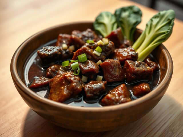 Oosters sukadelapje met paksoi
