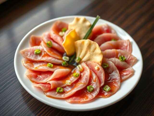 Oosterse Carpaccio