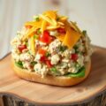 Open tonijnburger