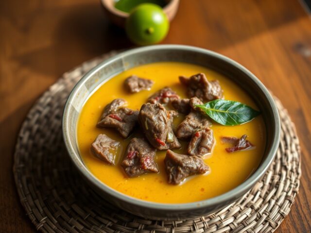 Opor-opor (rundvlees gerecht)