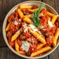 Originele Italiaanse pastasaus met anjovis en rozemarijn