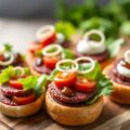 Ossenworst Burgertjes