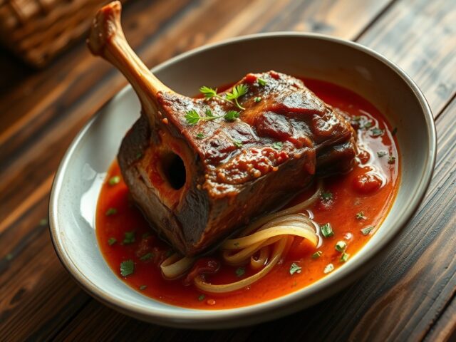 Osso Bucco (Italiaanse kalfsschenkel)