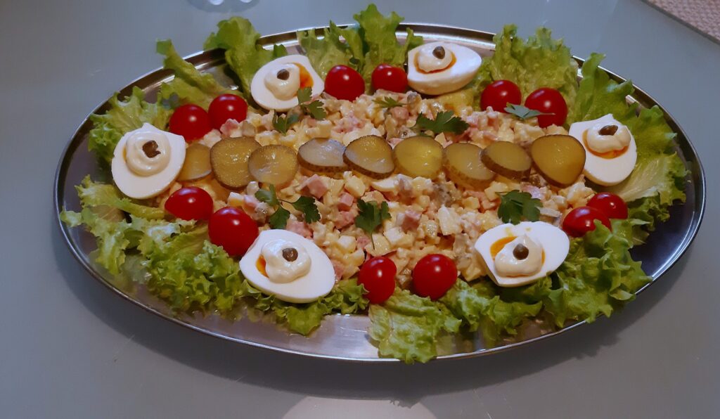 Oudejaarssalade familierecept
