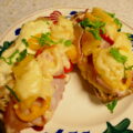 Oven broodje Hawaï