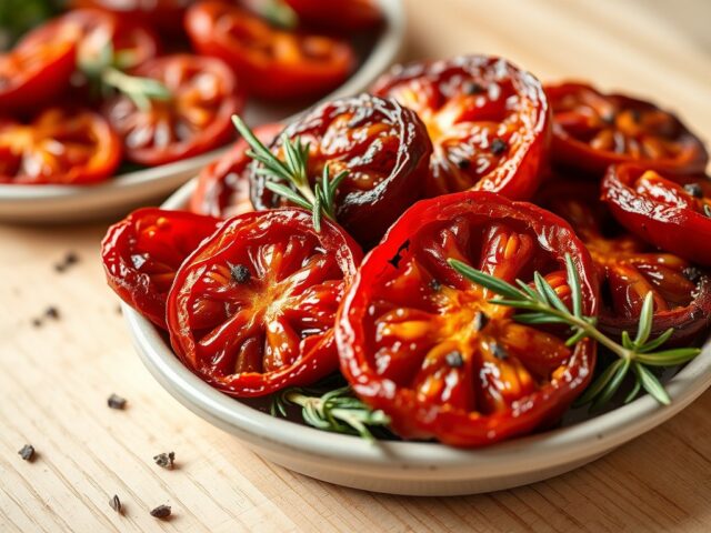 Oven(Zon)gedroogde Tomaten