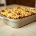Ovenschotel met ham en verse kaas La Prihel