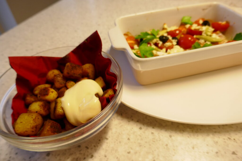 Ovenschotel met kabeljauw en ander lekkers