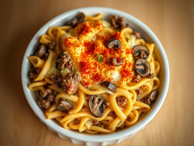 Ovenschotel met mie
