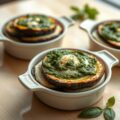 Ovenschoteltjes met courgette en aubergine