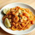 Pad Thai I (Rijstnoedels met -Ei-Groente)