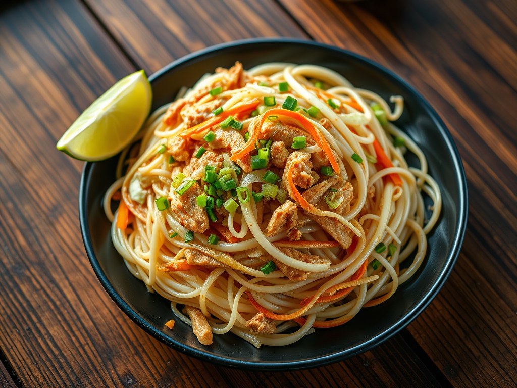 Pad Thai II, AI-gegenereerde illustratie