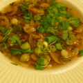 Paddenstoelen bouillon met een vleugje witte port