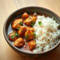 Pakistaanse curry met rijst