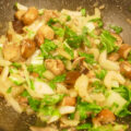Paksoi Paddenstoelen Wok
