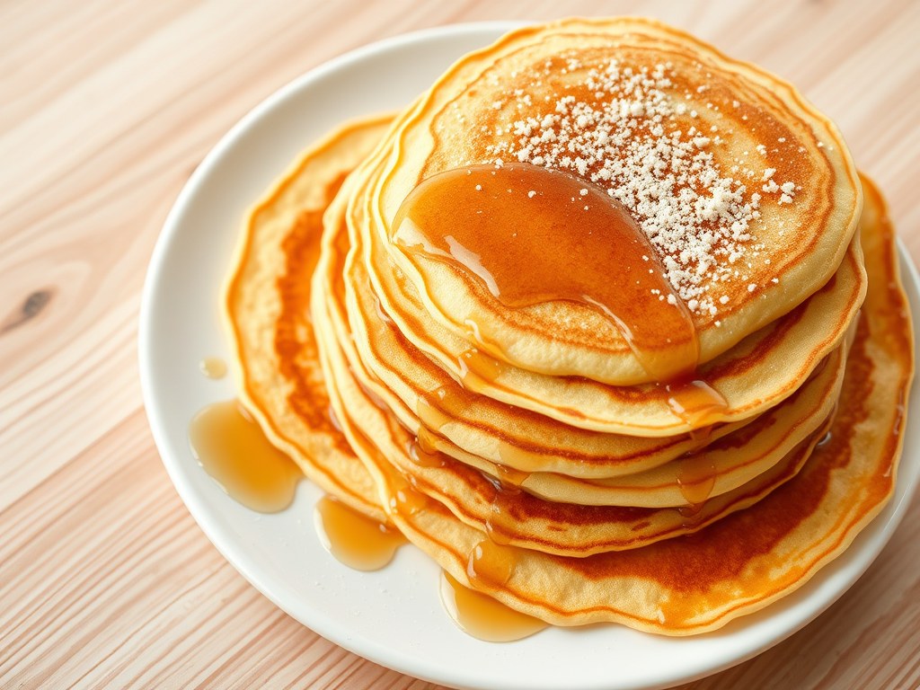 Pannenkoeken, AI-gegenereerde illustratie