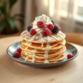 pannenkoekjes met room.